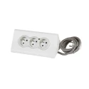Legrand Extension Lead 1.5 m Cable Length 3 Socket Type E 16A Circuit Breaker 050410