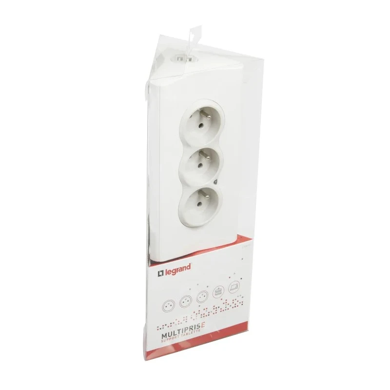 Legrand Extension Lead 1.5 m Cable Length 3 Socket Type E 16A Circuit Breaker 050410