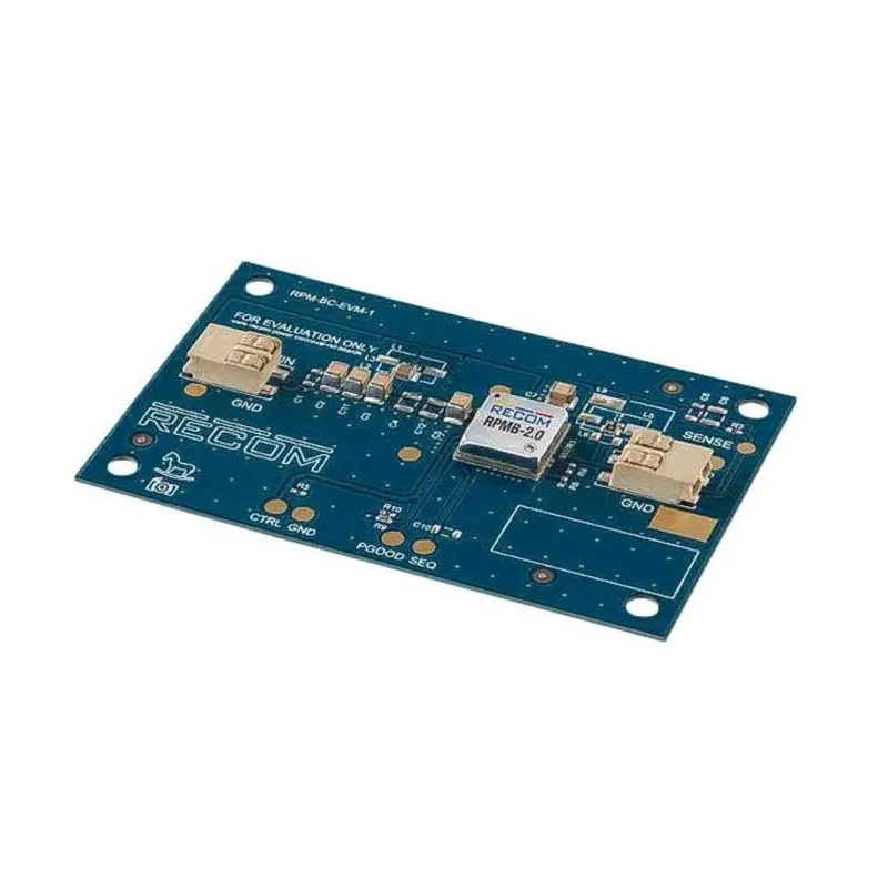 Recom Power Module for High Capacitance Loads up to 0.2F RPMB5.0-2.0-EVM-1