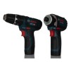 Bosch 12V Cordless Power Tool Kit Including GSB 12V-15 Combi Drill and GDR 12V-105 Impact Driver 06019A6979