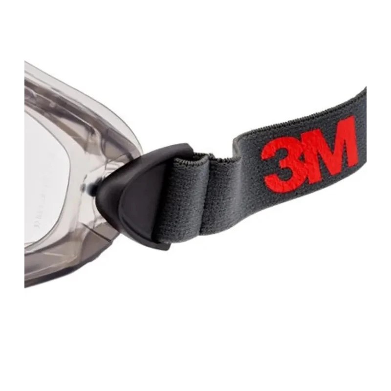 3M Safety Goggles with Anti-Mist Coating, Clear Polycarbonate Lens, Grey PVC Frame, Ventilated 2891-SGAF