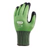 Skytec Black and Green PU Coated Work Gloves Size 9 SKG00015E
