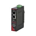 N-Tron Industrial 1 Port PoE Injector 24V DC Input 15.4W Power, 48V DC Output EB-PSE-24V-1A
