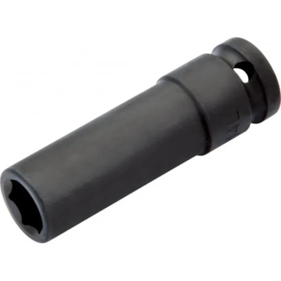 SAM 19 mm 12.7 mm Drive Hexagon Impact Socket, 80mm Length NS-19-L