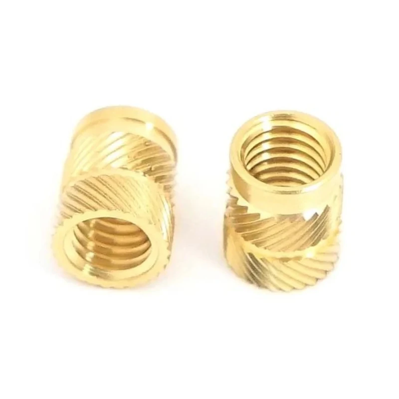 RS PRO Brass Threaded Insert, Flush Head, M6 Size, 8.7 mm Flange Diameter, 8 mm Fixing Hole Diameter, 12.7 mm Depth 204-0619