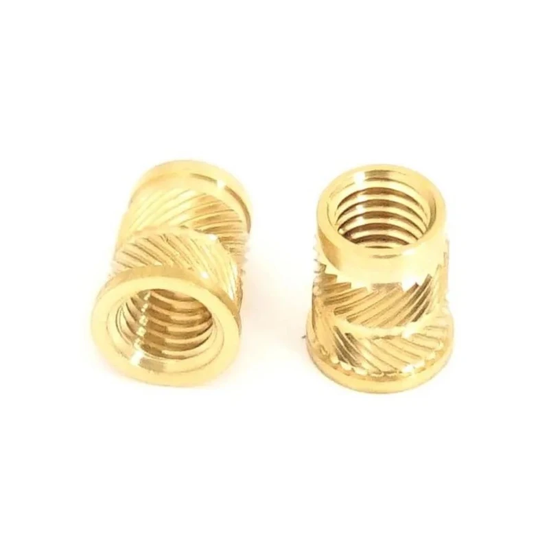 RS Pro Brass Threaded Insert Flanged M4 Size 7.1 mm Flange Diameter 5.6 mm Fixing Hole Diameter 8.2 mm Depth 204-0621