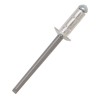 RS PRO Aluminium Blind Rivet Dome Head 4.8mm Diameter, 15mm Length, 4.8-11mm Grip Range 206-5361