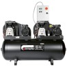 SIP Stationary Air Compressor, 10 bar max pressure, 170 kg, 270 L Tank Capacity, 230V, 2x 3.0 hp Motors, Belt-Driven 5251