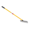 Falcon Premium 14 Teeth Garden Rake With Steel Handle & Grip FRWH-14