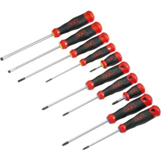 SAM Slotted Standard Screwdriver Set, 5-Piece, France Origin T-EJ5