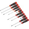 SAM Slotted Standard Screwdriver Set, 5-Piece, France Origin T-EJ5
