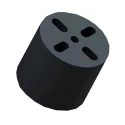 Keystone 6.5 mm Diameter Surface Mount LED Holder for use with 3 mm (T-1) and 5 mm (T-1 3/4) LEDs 8900