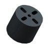 Keystone 6.5 mm Diameter Surface Mount LED Holder for use with 3 mm (T-1) and 5 mm (T-1 3/4) LEDs 8900