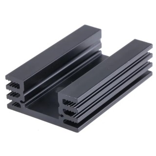 Fischer Elektronik Heatsink for Transistors, 8.5°C/W Thermal Resistance, 14 mm Height, 50 mm Length, 32 mm SK75-50-TO220
