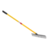 Falcon Premium 16 Teeth Garden Rake With Steel Handle & Grip FRWH-16