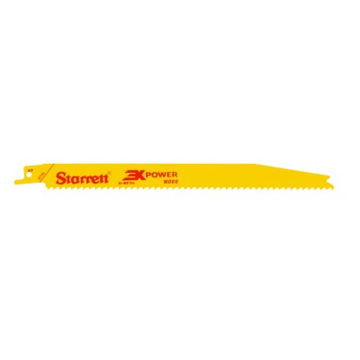 Starrett Reciprocating Saw Blade 10 Teeth Per Inch 228 mm Length 19 mm Width 1.3 mm Thickness BT96-5