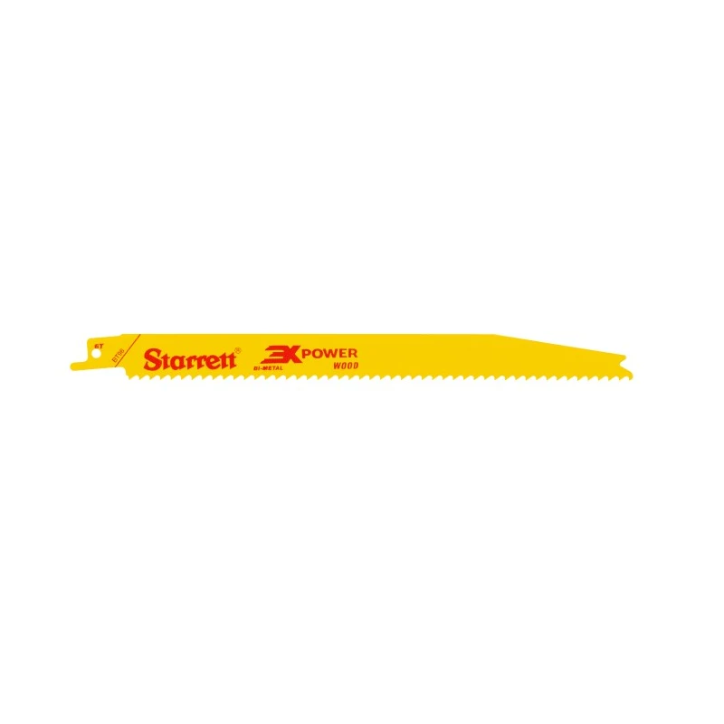 Starrett Reciprocating Saw Blade 10 Teeth Per Inch 228 mm Length 19 mm Width 1.3 mm Thickness BT96-5