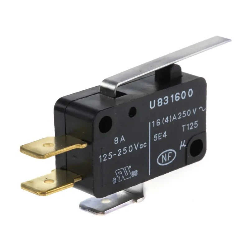 Crouzet Lever Micro Switch Tab Terminal 16A 250V AC SPCO 83160067