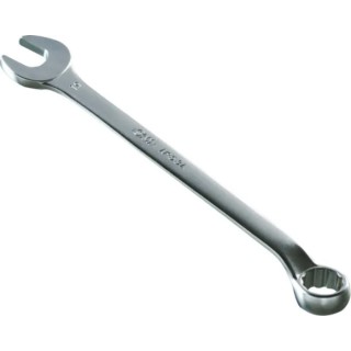 SAM Combination Spanner 46 mm Offset Head, 12-Point Chrome Vanadium Steel, Satin Chrome Finish, 520mm 53-46-L
