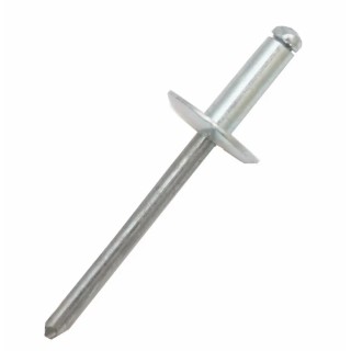 RS PRO Aluminium Blind Rivet, 4.8 mm Diameter, 24 mm Length, Steel Mandrel, Dome Head RS PRO 223-1146