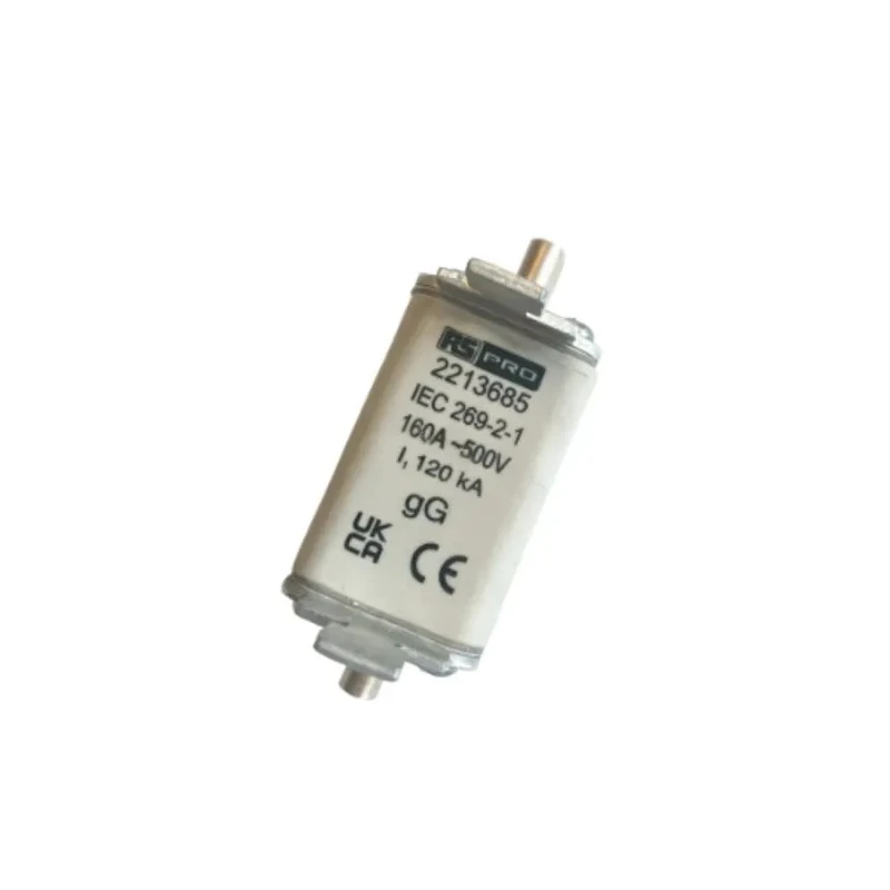 RS PRO 160A NH Fast-Acting Centred Tag Fuse NH00 415V AC IEC 60269-2 NH00