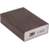 3M Sanding Block 4 Abrasive Sides Aluminium Oxide Very Fine P400 Grit 100 mm x 68 mm 63198