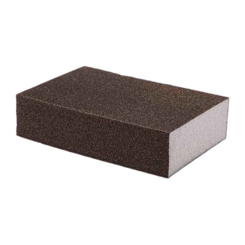 3M Sanding Block 4 Abrasive Sides Aluminium Oxide Very Fine P400 Grit 100 mm x 68 mm 63198