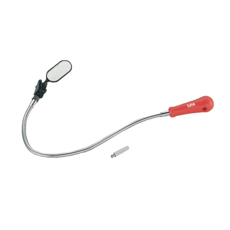 SAM Inspection Mirror Probe Flexible Adjustable Telescopic Insulated 1395-F1