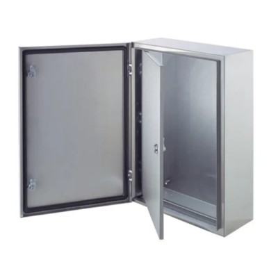 ABB SR/SRN Series Steel Black RAL 7035 Single Door Enclosure 300 mm H x 400 mm W x 300 mm L PRN3046K