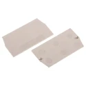 Weidmüller WAP Series End Plate for Use with Terminal Block 1068300000, Dark Beige, Wemid Material
