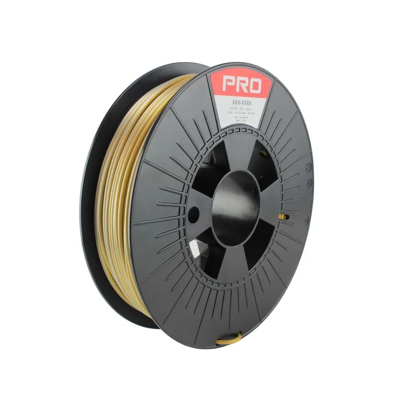 RS PRO 2.85 mm Silver, Gold PLA 3D Printer Filament 500 g 235-8918