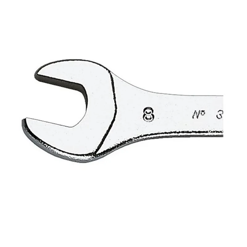 Facom Open End Spanner Double Ended 14 mm Chrome Vanadium Steel Chrome Finish 120mm Overall 34.14