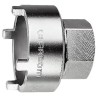 Facom 1/2 in Drive 32 mm 6 Point Square Chrome Vanadium Steel Socket 52mm Overall Length D.138