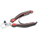 Facom Bi-Material Ergonomic Grip Stripping Pliers 0.5 to 6 mm², 184mm Overall 194A.17CPE