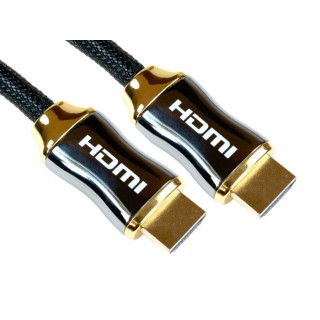 RS PRO 3 m 4K High Speed HDMI Cable Male HDMI to Male HDMI, Black, Nylon Jacket 229-9970