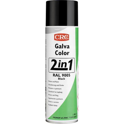 CRC Black 500 ml Can GALVACOLOR 9005 Rust & Corrosion Inhibitor 20581