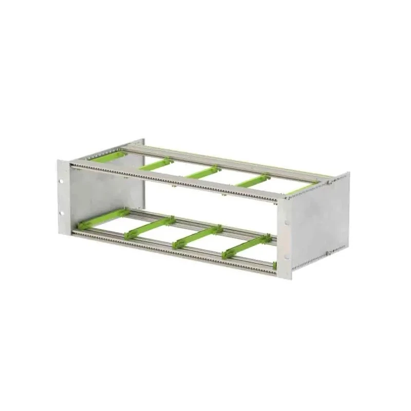 Bopla Aluminium Sub Rack 3U, 84 HP Horizontal Pitch, 218 mm Depth 53223850.HMT1 BGT 22380.PI -BN