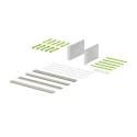 Bopla Aluminium Sub Rack 3U, 84 HP Horizontal Pitch, 218 mm Depth 53223850.HMT1 BGT 22380.PI -BN