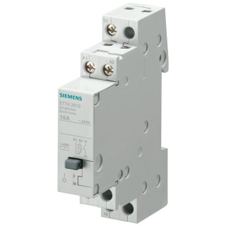 Siemens DIN Rail Non-Latching Relay 12V AC Coil, 16A Switching Current, DPST 5TT4202-3