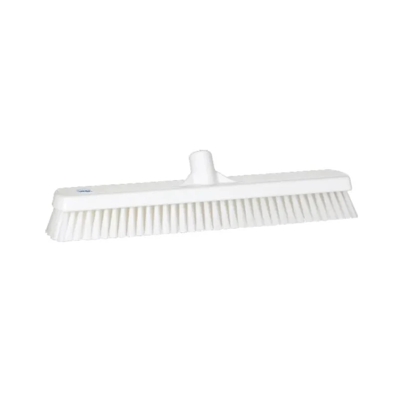 Vikan Broom White with Polypropylene Bristles for Floors and Walls 470mm Depth 80mm Width Model 70625