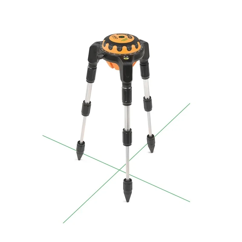 geo-FENNEL GeoSpider GREEN 525 nm Green Laser Level, Manual Levelling, 2 Lasers, Indoor & Outdoor, IP52, 1.25kg 552000