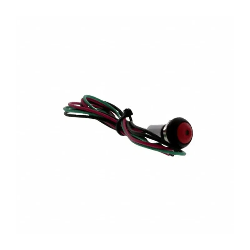 TE Connectivity PB6 Series Illuminated Push Button Switch On-Off Panel Mount 1 NO Red LED IP68 PB6B2FM3M1CAL03S500