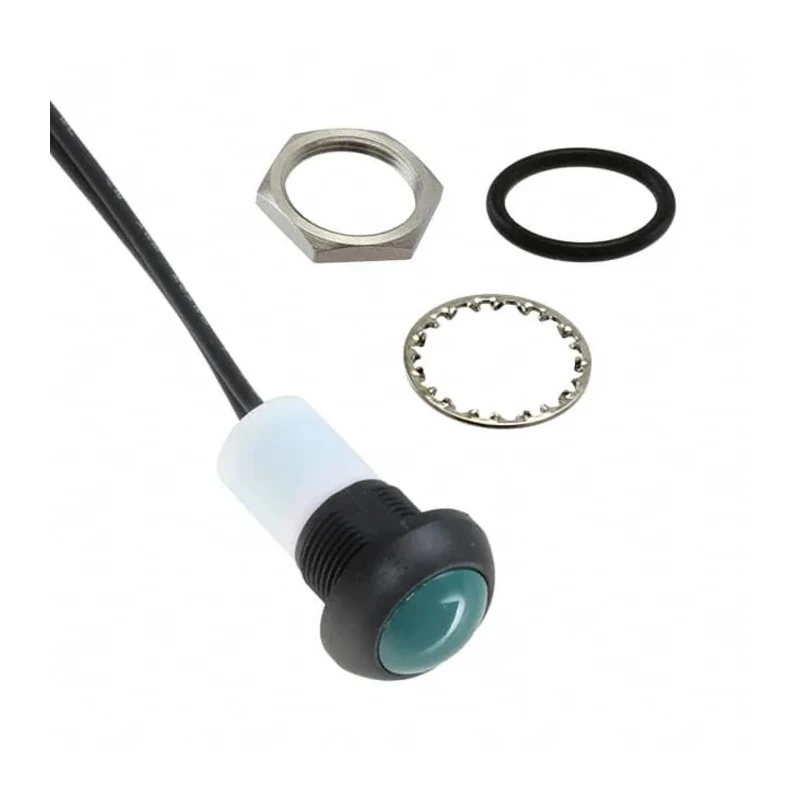 TE Connectivity PB6 Series Panel Mount Push Button Switch On-Off 1 NO Contact IP68 PB6B2RS6M1CAL00S500