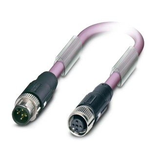 Phoenix Contact SAC Control Cable, 5 Cores, 0.25mm², Screened, 15 m, Purple Polyurethane Sheath 1518313