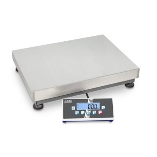 Kern Platform Weighing Scale 300kg Capacity LCD Display RS232 Interface Multiplug IOC 300K-3