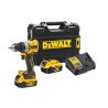 DeWALT XR Brushless 850 W Cordless Hammer Drill 18 V 5 Ah Battery 1.5 to 13 mm Chuck Size 90.0 Nm Torque DCD805P2T-QW