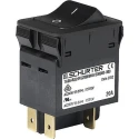 Schurter Thermal Circuit Breaker TA36 Rocker 3A Current Rating 1-Pole Flange Mount 277V AC 36V DC TA36