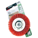 Tivoly Nylon Twisted Wire Abrasive Brush 75 mm Diameter XT20222000777