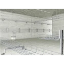 RS PRO Stainless Steel Cable Tray 316 Grade 3 m Length x 60 mm Width x 60 mm Depth 221-6327