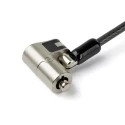 StarTech.com Laptop Lock Cable Lock 2m Cable Length for Noble Wedge®, Nano, K-Slot Devices LTULOCKKEY